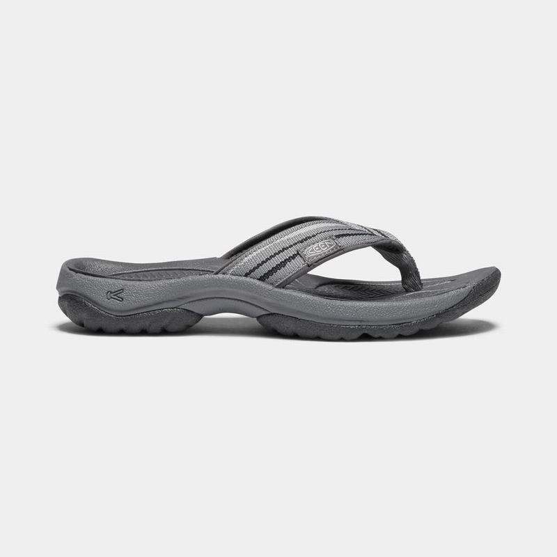 Chanclas Keen Kona Flip II Para Mujer Grises/Negros - Sandalias Keen Mexico (674950-VQA)